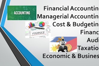 teach audit, business economics, tax, accounting and finance