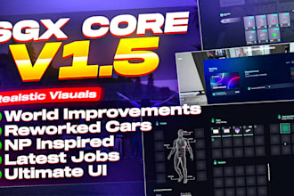 create a professional qb core server with premium features