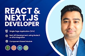 develop website using reactjs, angularjs and nodejs