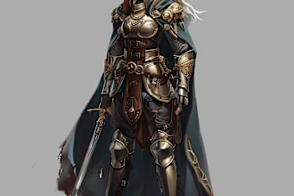 draw your d and d character and oc