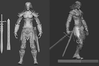 create professional 3d models and high quality sculpts