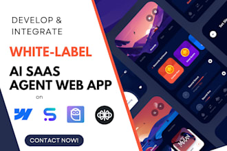 build white label ai chatbot agent on webflow stammer ai voiceflow deepseek make
