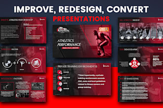 design or redesign pitch deck and professional powerpoint presentation