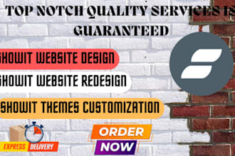 do custom showit website design, expert showit site development and redesign