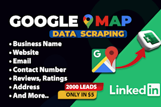 scrape map data with map scraper, google map lead  generation