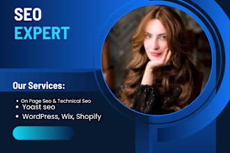 do perfect yoast on page SEO and technical optimization of wordpress website
