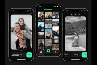 create ai photo editing app, video editing app, and image generator