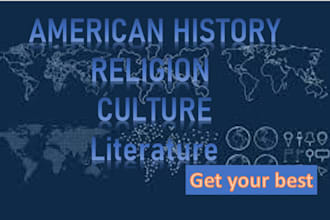 do american history, anthropology, religion, philosophy, law, criminology essays