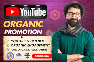 do organic youtube video promotion to boost your channel growth