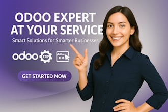 develop a professional oddo website for your business