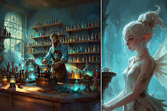 create ai art using midjourney or stable diffusion