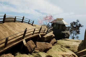 make realistic level design, environment design, in unreal engine and unity