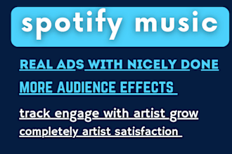 promote your spotify promotion with ads campaign
