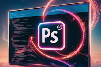 build a web panel for photoshop automation