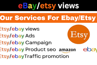 do ebay listing ebay views ebay traffic marketing promotion to increase SEO
