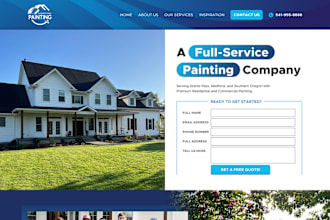 do commercial painting website handyman website roofing website flooring website