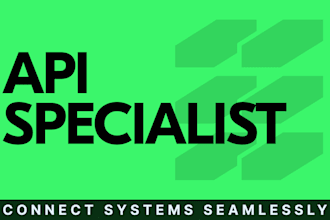be your API integration specialist
