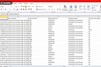 do python web scraping, data mining, web crawling, emaillists, pdfs scraping