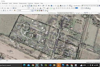 do gis georeferencing and digitization of maps