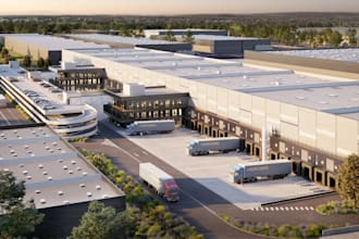 design 3d warehouse, commercial building design, rendering 3d warehouse