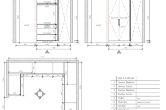 draw 2d furniture,kitchen,bathroom in autocad