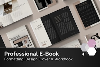 design book cover, ebook cover, book formatting and ebook