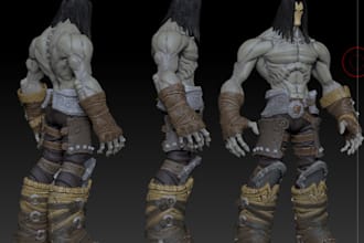 transform your game world with custom terrain sculptures detailed and unique stl