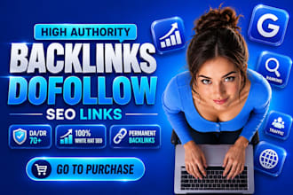 build high quality contextual SEO dofollow backlinks