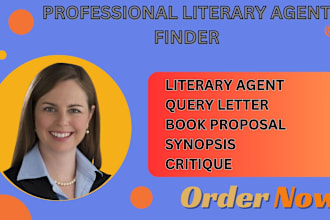 get active and responding literary agent for screenplay and other book genres