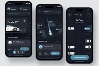 develop car tracking app, tracking website, tracking app and camera app