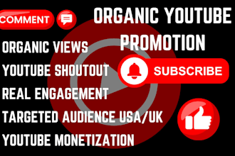 shoutout, promote youtube channel on millions organic subscribers, monetization