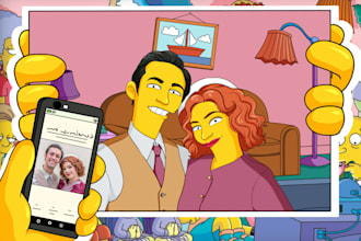 turn you into your favorite simpson character