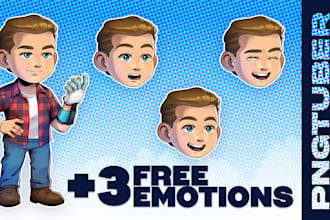 draw unique pngtuber avatar for your videos and streams