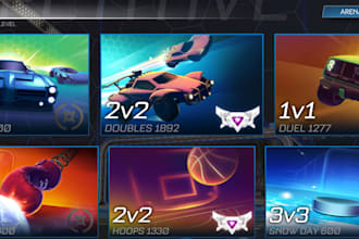help you rank up in rocket league hoops