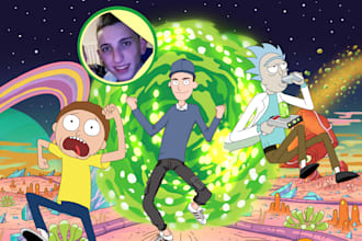 turn you into your favorite rick and morty character