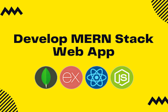 do mern stack website as mern stack developer node react mongodb express