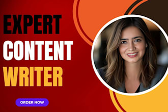be your expert seo content writer