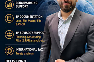 prepare benchmarking memos and provide benchmarking raw data