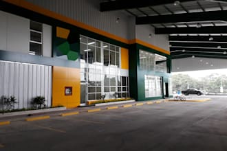 design your warehouse and office project with a modern and functional