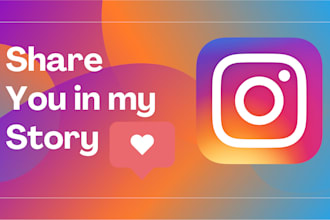 promote your content on my instagram account