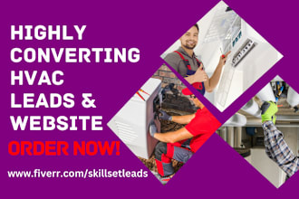hvac leads hvac landing page painting solar plumbing leads hvac company website