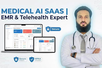 develop hipaa compliant ai patient portals and medical saas