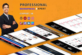 build, rebuild, redesign, duplicate, customize your wordpress site