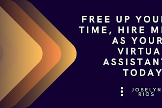 be your virtual assistant with background in data analysis