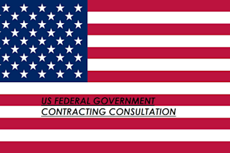 provide one hour consultation on how to start with US government contracts