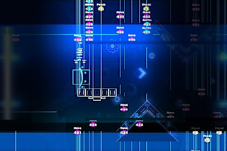 decorate a level feature in geometry dash