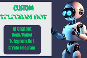 develop python telegram bot ai telegram bot telegram shop bot ai chatbot