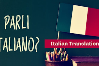 translate any file from italian to english, bulgarian and german