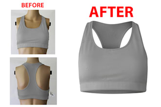 do symmetrical retouch and color change