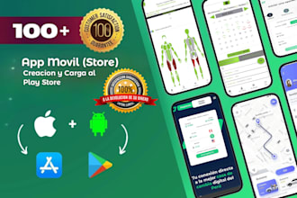 desarrollo de apps para playstore responsive modernas con mapa notificacion etc